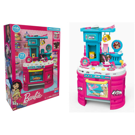 Mattel Barbie Mega Cucina Con 15 Accessori Gioco per Bambine Giochi e giocattoli/Bambole e accessori/Mini bambole e accessori/Mobili Cartoleria Deja Vu - Crotone, Commerciovirtuoso.it