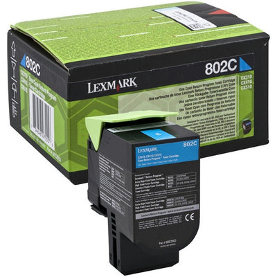 Lexmark - Toner - Ciano - 80C20C0 - return program - 1.000 pag Elettronica/Informatica/Stampanti e accessori/Accessori per stampanti a inchiostro e laser/Cartucce d'inchiostro Eurocartuccia - Pavullo, Commerciovirtuoso.it