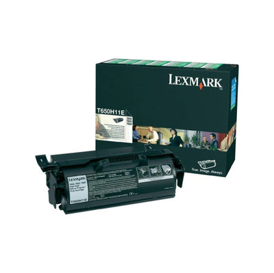 Lexmark - Toner - Nero - T650H11E - return program - 25.000 pag Elettronica/Informatica/Stampanti e accessori/Accessori per stampanti a inchiostro e laser/Cartucce d'inchiostro Eurocartuccia - Pavullo, Commerciovirtuoso.it