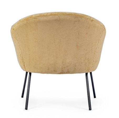 Poltrona "Aiko" per interno, Gambe In Acciaio Verniciato A Polvere 80 x 76 x 75h cm Casa e cucina/Arredamento/Soggiorno/Poltrone e sedie/Poltrone Decor Space - Altamura, Commerciovirtuoso.it