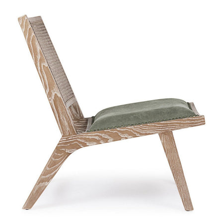 Poltrona "Cortilia" per interno, Struttura In Legno Di Frassino Con Finitura A Base Di Nitrocellulosa, 56 x 76 x 76.5h cm Casa e cucina/Arredamento/Soggiorno/Poltrone e sedie/Poltrone Decor Space - Altamura, Commerciovirtuoso.it