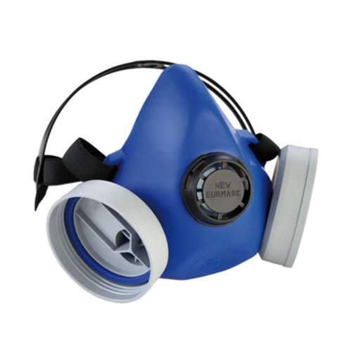Maschera di protezione filtro doppio Eurmask per polveri, fumi e gas Fai da te/Sicurezza e protezione/Attrezzature per sicurezza sul lavoro/Maschere e respiratori/Respiratori/Respiratori riutilizzabili La Zappa - Altamura, Commerciovirtuoso.it