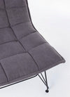Poltrona Mina per interno, Gambe In Acciaio Verniciato A Polvere Epossidica 54 x 71 x 77h cm Casa e cucina/Arredamento/Soggiorno/Poltrone e sedie/Poltrone Decor Space - Altamura, Commerciovirtuoso.it