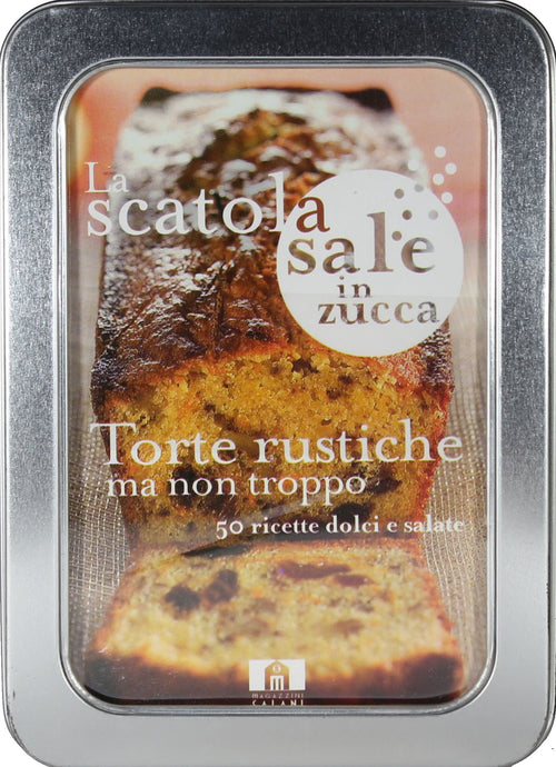 Ricettario per la cucina La scatola sale in zucca - Torte rustiche Libri/Tempo libero/Cucina/Piatti e portate/Torte dolci da forno e gelati Liquidator Italia - Nicosia, Commerciovirtuoso.it