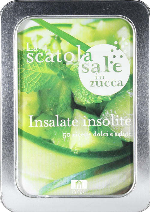 Ricettario per La Cucina la Scatola Sale in Zucca - Insalate Insolite Libri/Tempo libero/Cucina/Cucina facile e veloce Liquidator Italia - Nicosia, Commerciovirtuoso.it