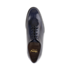 Scarpa da Uomo Francesine in pelle abrasivata blu scarpa elegante allacciata artigianale italiana Moda/Uomo/Scarpe/Scarpe stringate basse Otisopse - Napoli, Commerciovirtuoso.it