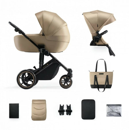 Kinderkraft Passeggino Duo PRIME 2 TRIO 3in1 Con Prime 2 borsa, fasciatoio, adattatori, coprigambe, telo antipioggia, zanzariera, materassino da navicella Prima infanzia/Passeggini carrozzine e accessori/Passeggini e carrozzine/Sistemi modulari Mondo Bimbo - Bagnara Calabra, Commerciovirtuoso.it