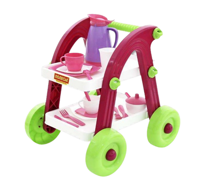 Giocattoli Polesie - Carrello Servizio Caffè/thè Dimensioni 42 X 32 X 17 Cm Servizio Da Tè/caffè Giocattoli Da Cucina E Cibo per Bambine Età 1+ Anni Giochi e giocattoli/Giochi d'imitazione e accessori di travestimento/Cucina/Set da tè Liquidator Italia - Nicosia, Commerciovirtuoso.it