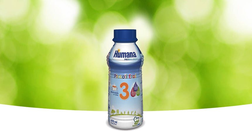 12x Humana Latte Humana 3 Liquido 12x470ml 12 Bottiglie Da 470ml Cad. -  commercioVirtuoso.it