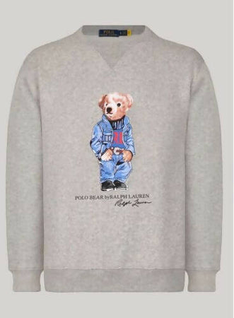 Polo Ralph Lauren Felpa Uomo Polo Bear Senza Cappuccio Felpa Orsetto Girocollo Tinta Unita Moda/Uomo/Abbigliamento/Felpe/Felpe senza cappuccio Euforia - Bronte, Commerciovirtuoso.it