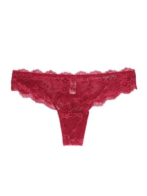 art.p9113s PURA slip donna brasiliana in pizzo rosso rubino modello Alice intimo donna L'Orchidea - Siderno, Commerciovirtuoso.it