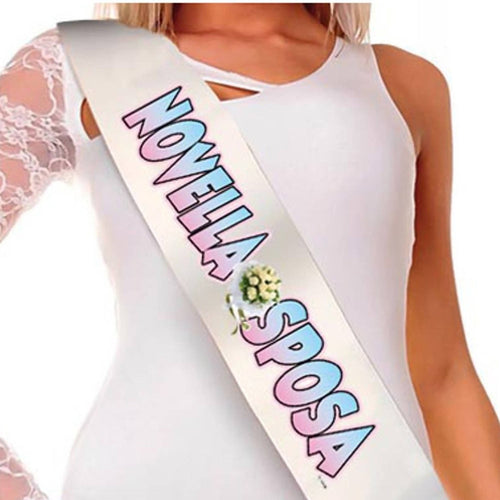 Fascia Novella Sposa Addio Al Nubilato Idea Regalo Per Festa Addio Al Nubilato Salute e cura della persona/Erotismo e contraccezione/Sex toys/Gadget per addio al nubilato e al celibato Kondorama - Martinsicuro, Commerciovirtuoso.it