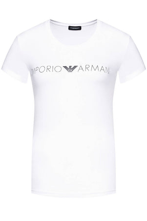 Emporio Armani Underwear T-shirt Donna Manche Corte Maglietta Girocollo Armani Logo Tinta Unita EMPORIO ARMANI UNDERWEAR T-SHIRT DONNA Euforia - Bronte, Commerciovirtuoso.it