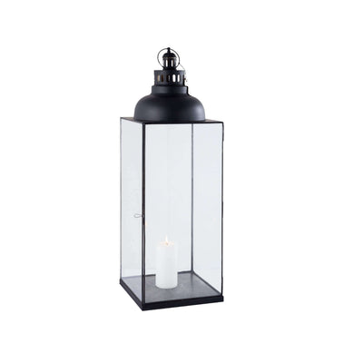 ARIANE - lanterna in vetro e metallo Antracite