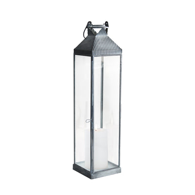 NANDY - lanterna in vetro Grigio