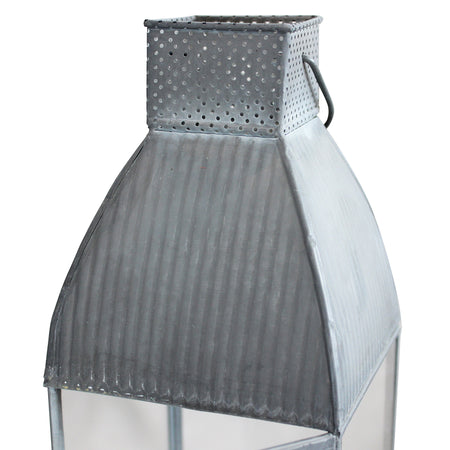KEN - lanterna in vetro Grigio Milani Home