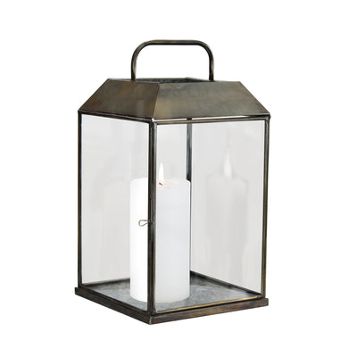 GAISHA - lanterna in vetro Bronzo