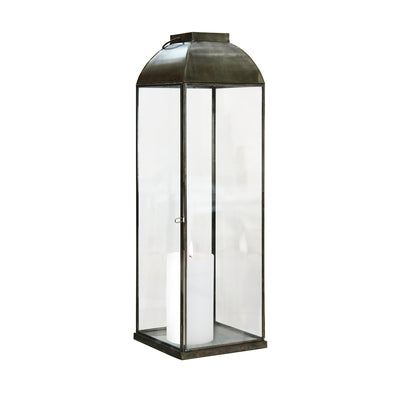 CAREN - lanterna in vetro Bronzo