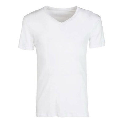 2x Maglia Intimo Uomo T-Shirt Byblos in Cotone Elasticizzato Con Scollo a V