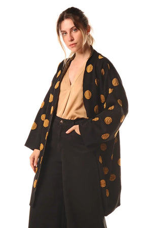 LOKITA | Kimono in maglia pois