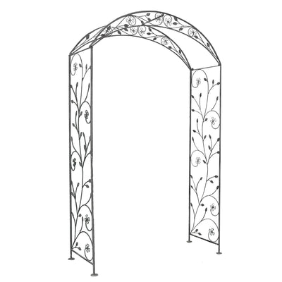 DORIAN - arco decorativo bianco ossidato Bianco ossidato