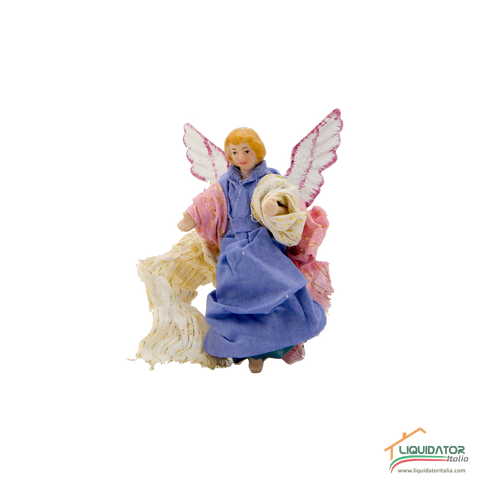 Statuina porcellana DeAgostini presepe Napoletano - Angelo dell'Annunciazione Statuina Fatta a Mano per Presepe Natalizio, Altezza 6cm Casa e cucina/Decorazioni per interni/Addobbi e decorazioni per ricorrenze/Decorazioni natalizie/Presepi/Presepi da tavolo Liquidator Italia - Nicosia, Commerciovirtuoso.it