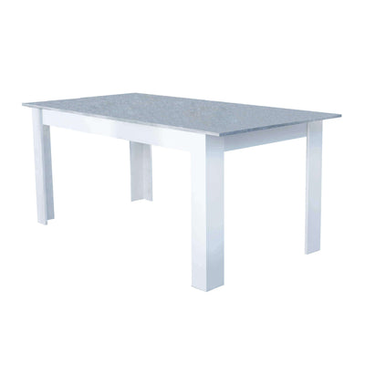 COSTANZO - tavolo da pranzo 160/200x90x75 h Cemento