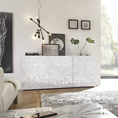 LION - madia di design moderno Bianco Milani Home