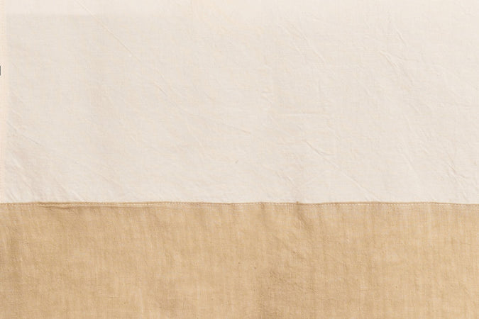 Tovaglia In Misto Lino Con Elegante Bordo Applicato Made In Italy Naturale/sabbia Casa e cucina/Tessili per la casa/Tessili da cucina/Tovaglie Vanita di raso - Sesto San Giovanni, Commerciovirtuoso.it