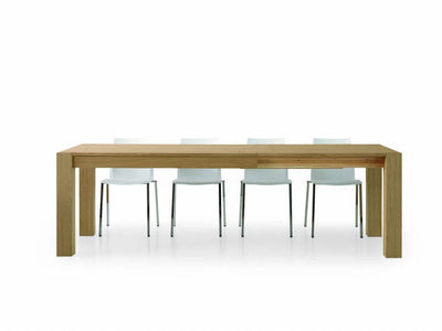 ELVIS - tavolo da pranzo moderno allungabile in rovere spazzolato 90x160/210/260 Marrone Milani Home