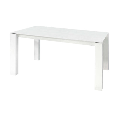 ARTHUR - tavolo da pranzo moderno allungabile in legno 90x160/205/250 Bianco