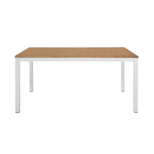 BRENDON - tavolo da pranzo moderno allungabile 70x110/160 Bianco