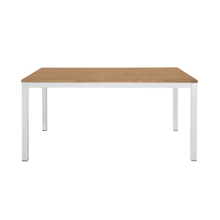 BRENDON - tavolo da pranzo moderno allungabile 70x110/160 Bianco