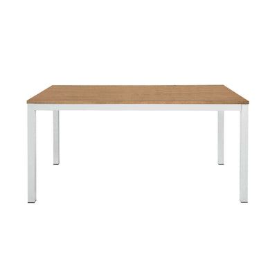 BRENDON - tavolo da pranzo moderno allungabile 80x120/170 Bianco