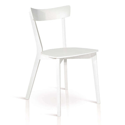 ALYCE - sedia in plastica Bianco