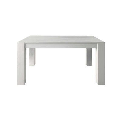 GERRARD - tavolo da pranzo moderno allungabile in rovere spazzolato 90x180/230/280 Bianco