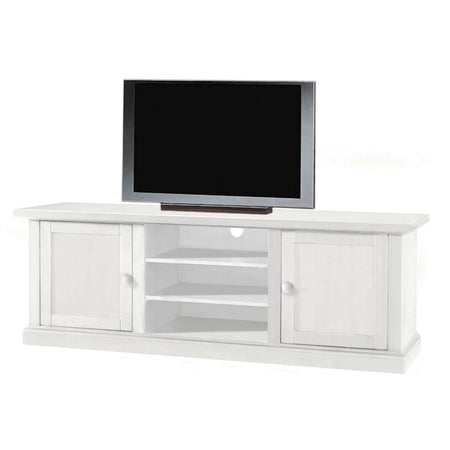 CLIFFORD - mobile porta tv in legno massello 46x160x56 Bianco Milani Home