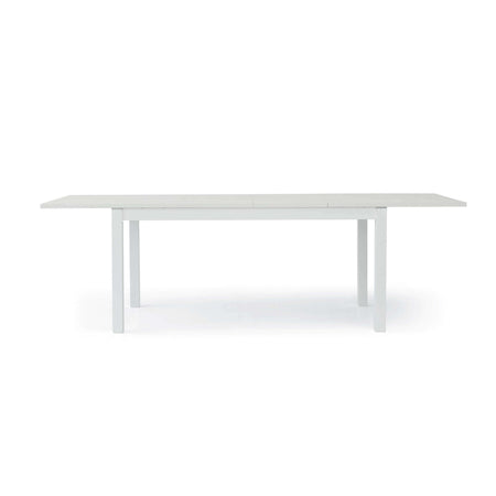 HARDY - tavolo da pranzo moderno allungabile frassinato 90x160/203/246 Bianco Milani Home