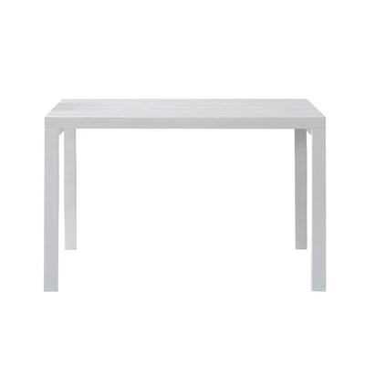 MAXIMILLIAN - tavolo da pranzo moderno allungabile a libro frassinato 90x120/240 Bianco Milani Home