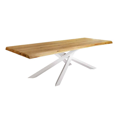 GREGO - tavolo in rovere cm 90x180x75 h Marrone