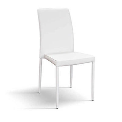 VIOLETTA - sedia moderna in polipropilene cm 43 x 53 x 92 h Bianco Milani Home