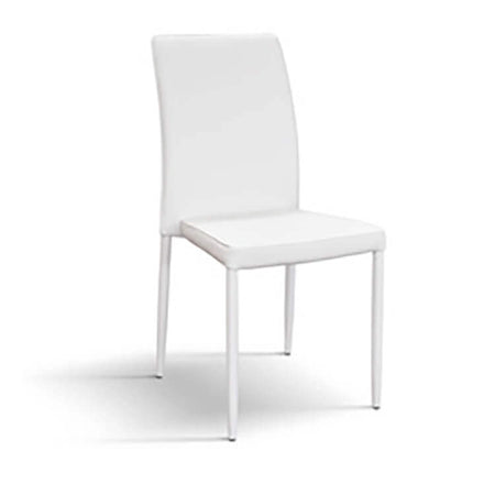 VIOLETTA - sedia moderna in polipropilene cm 43 x 53 x 92 h Bianco Milani Home