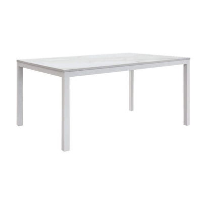 MEDUSA - tavolo da pranzo allungabile cm 90 x 160/220 x 77 h Bianco
