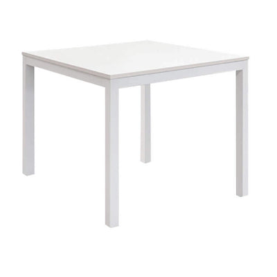 MINOTAUR - tavolo da pranzo allungabile cm 90 X 90/180 x 77 h Bianco