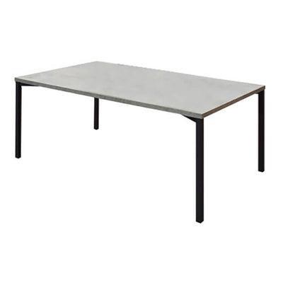 CLIO - tavolino per salotto rettangolare cm 55 x 90 x 45 h Cemento