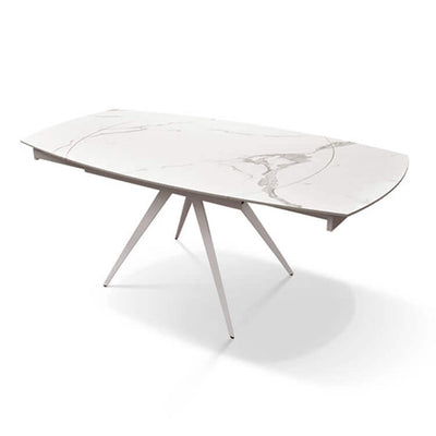 EUDORA - tavolo da pranzo allungabile cm 90 x 120/180 x 75 h Bianco