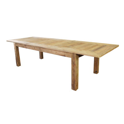 LAILA - tavolo da pranzo in legno massiccio Marrone Milani Home