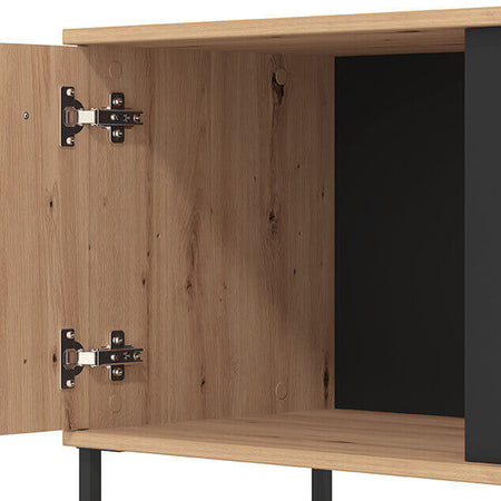 DODO - porta tv moderno colore rovere con 2 ante cm 170,5 x 42 x 54 h Rovere Chiaro Milani Home