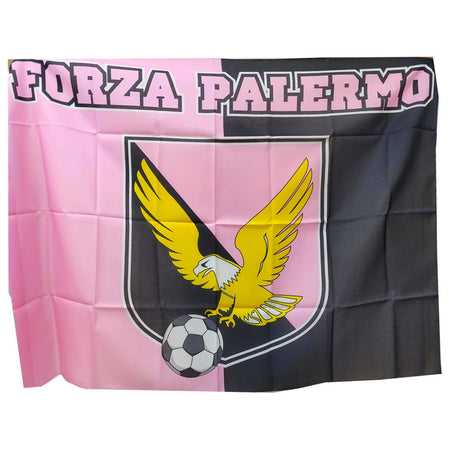 Bandiera Palermo 100x150 Cm Da Appendere Al Balcone Sport e tempo libero/Fan Shop/Calcio/Bandiere e gagliardetti Il Distintivo - Pesaro, Commerciovirtuoso.it