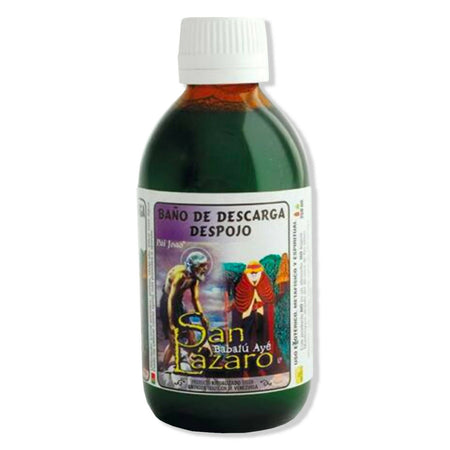 Baňo De Descarga Despojo San Lazaro 250 Ml Esoterismo Santeria Venezuela Salute e cura della persona/Esoterismo e meditazione/Saponi esoterici Agbon - Martinsicuro, Commerciovirtuoso.it